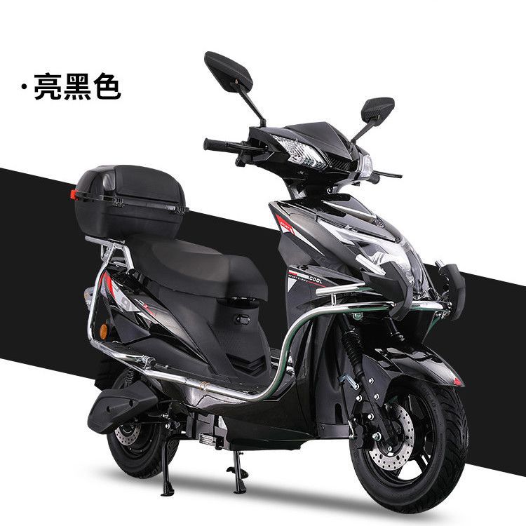 Motuoche 72V/96V Electric Scooter - High Power, Long Range (Auto Parts and Accessories) - deluxe-black-guard-bar-square-box-usb-remote-start-60v-1500w-26ah-custom-graphene-battery