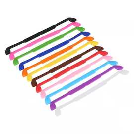 眼镜腿 硅胶防滑绳子儿童成人户外运动链耳套挂绳 防滑套眼镜配件