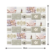 粘墙贴3d立体墙纸卧室客厅背景墙装饰吊顶天花板壁纸亚马逊代发