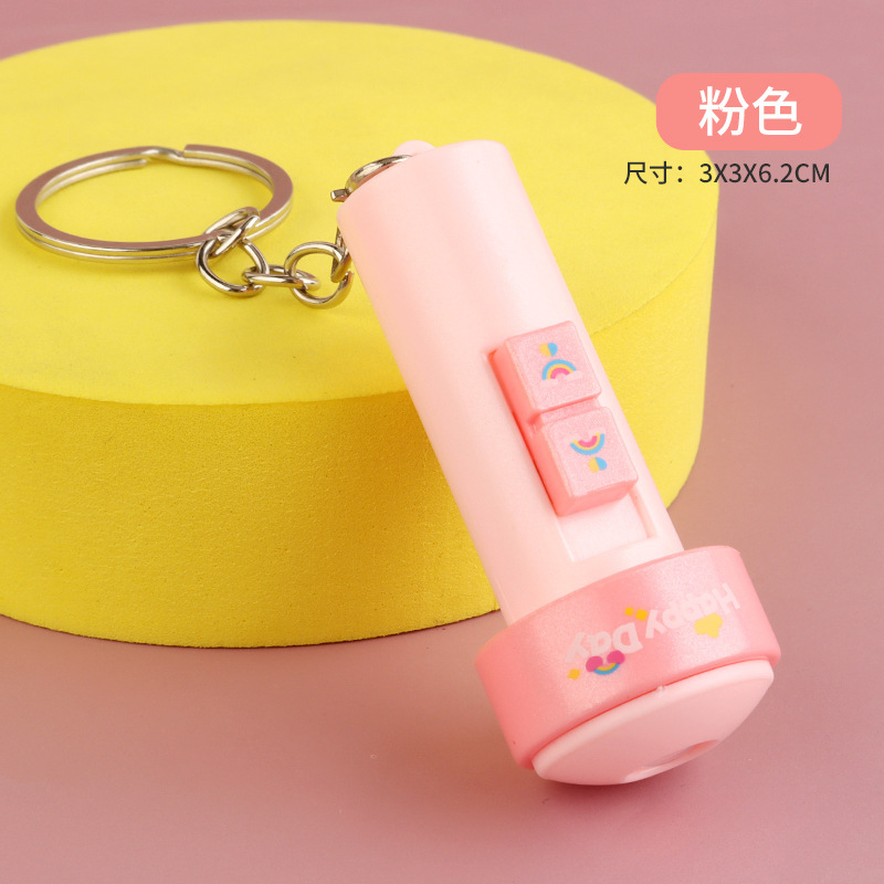 Mini linterna divertida llavero juguetes para mascotas lámpara para gatos lindos colgantes bolsas colgantes pequeños regalos