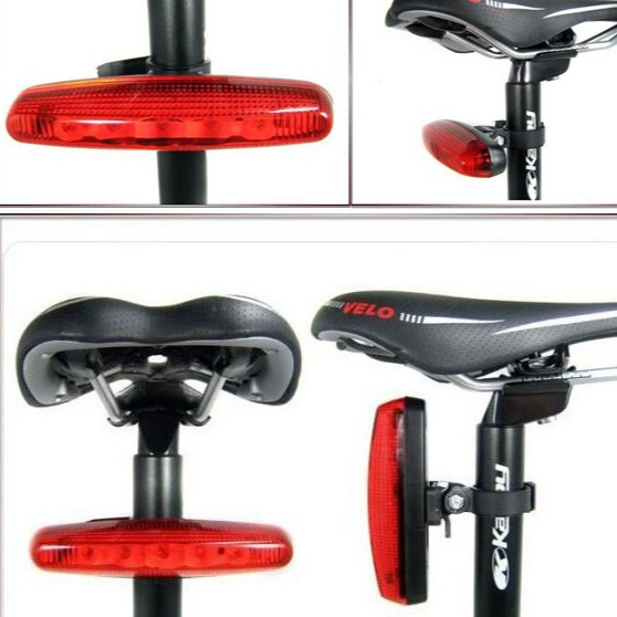 Новый задний фонарь с 5 светодиодами, 4 режима мигания с 8 режимами работы, высокояркий задний фонарь, оптовая продажа водонепроницаемых задних фонарей для велосипедов