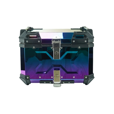 Motorcycle trunk, Colorful Motorcycle Tail Box Storage