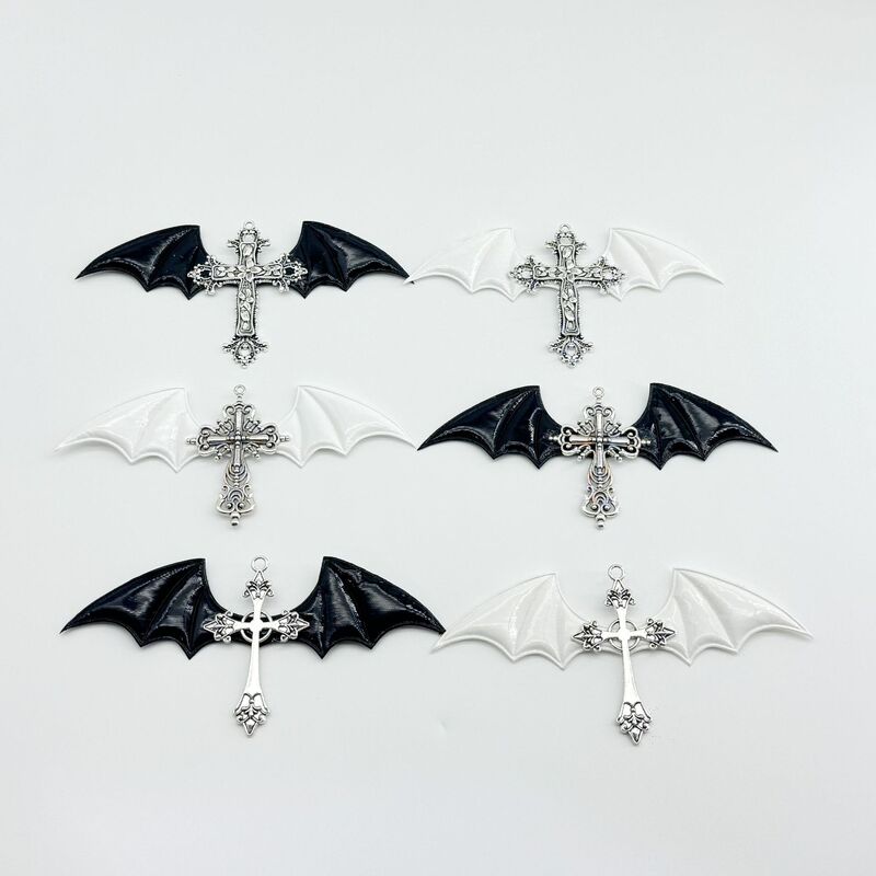 DIY Zinc Alloy Jewelry Accessories Bat Wings Cross European and American Best-Selling Necklaces Earrings Keychain Pendants DIY Zinc Alloy Jewelry Accessories Bat Wings Cross European and American Best-Selling Necklaces Earrings Keychain Pendants