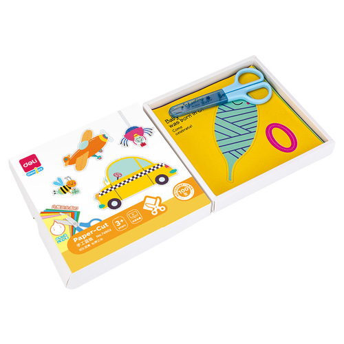 Geteji Children's Paper Cutting Craft Kindergarten 3-Year-Old 26 Baby Beginner Fun Toy DIY Making Material Kit Set