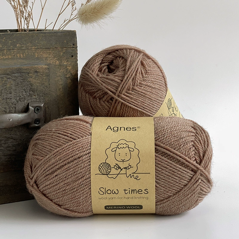 Заводская оптовая продажа Agnes Slow time, Basulan Mero Nagu шерсть шерсть ручная тканая DIY