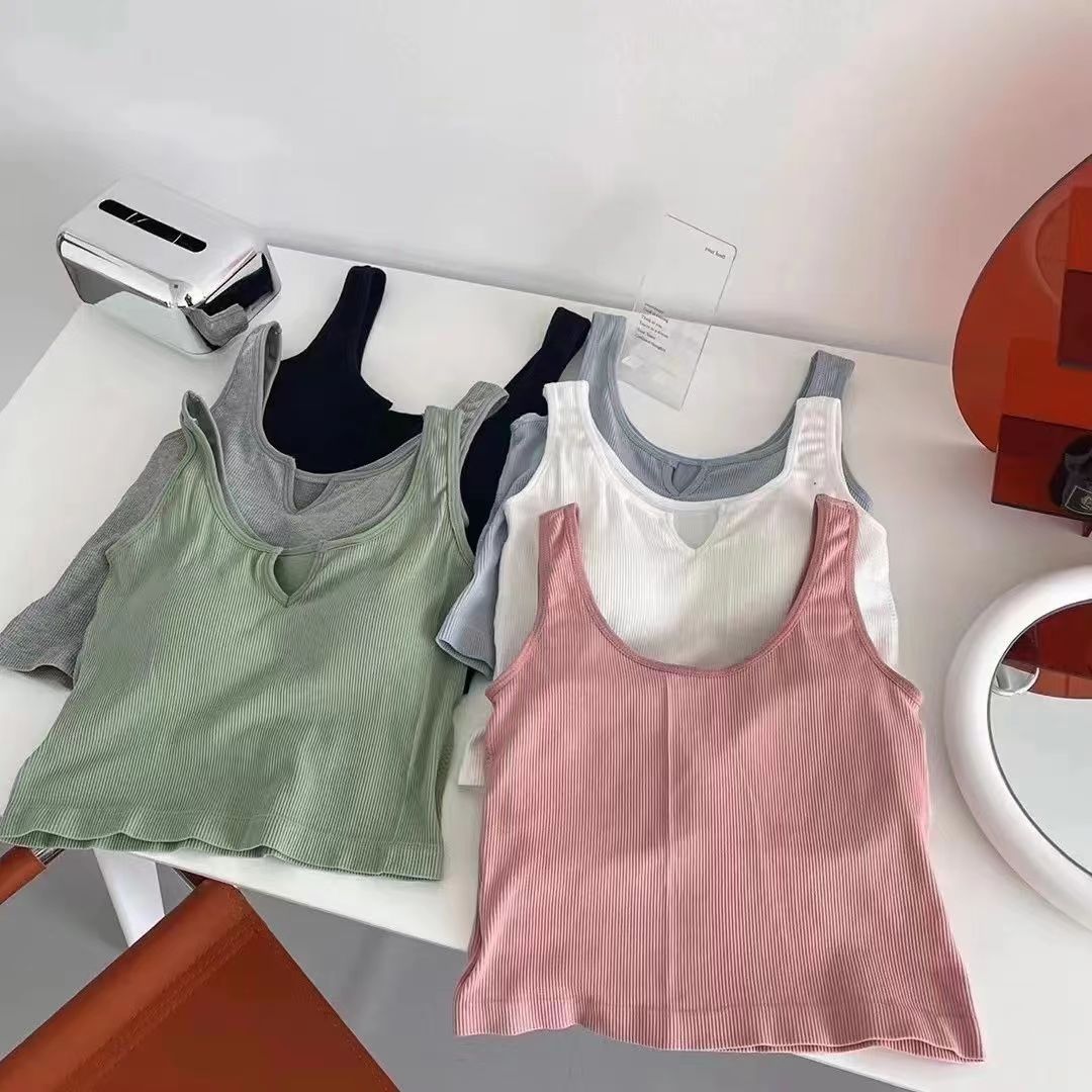 Nuevo hombro ancho con cuello en V camisola taza fija de las mujeres desgaste exterior deportes chica estilo todo partido ropa interior mujeres