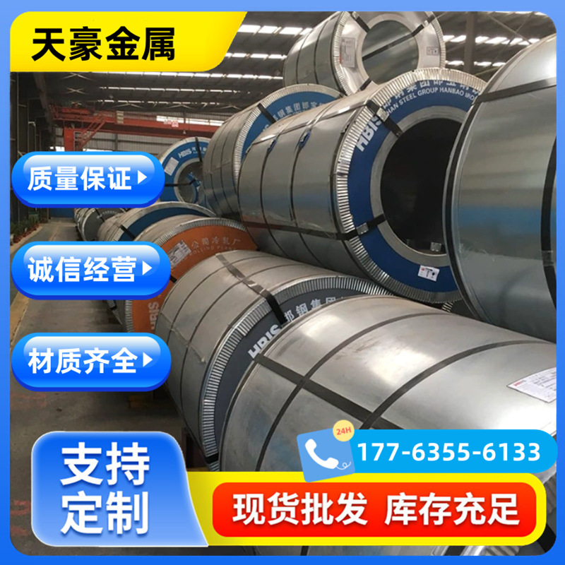 现货销售镀锌板 有花镀锌板卷 无花镀锌板卷   1.0*1250 275克