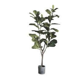 仿真植物假花琴叶榕客厅家居室内装饰摆件琴叶榕琴叶榕北欧风格假
