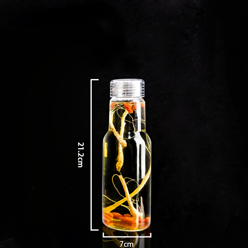 고붕규산 유리-500ml, 새 와인병 {1017)