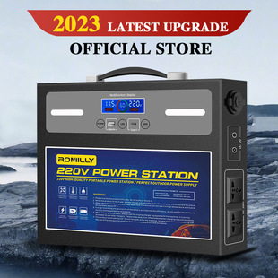 220V Mobile Power Supply Outdoor Power Supply 300W500W600W Large Capacity Portable Self-Driving Tour Emergency Mobile