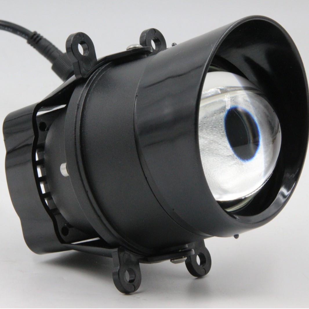 Luz antiniebla J1 de doble lente, bombilla LED de 3.0 pulgadas, ultrabrillante, integrada para luz de lejos y de cerca, universal de 9-36V.