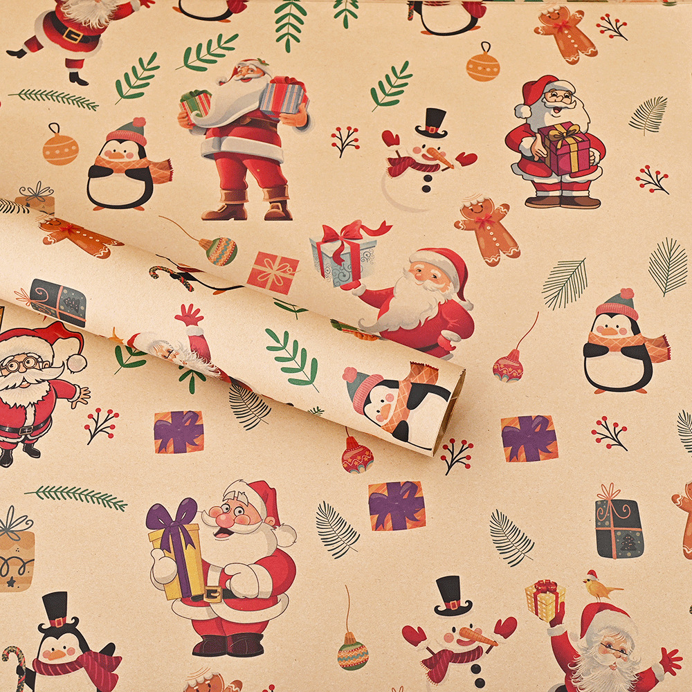 크리스마스 포장지 [25-03 스타일] 74*50cm