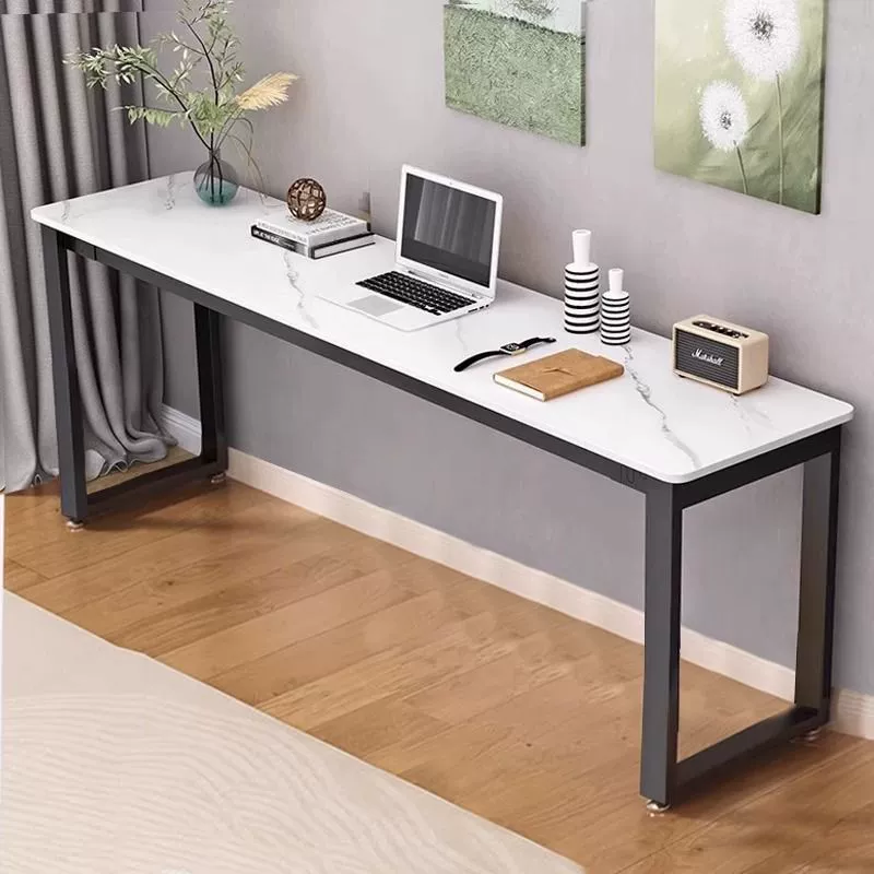 Стол из сланца, студенческий стол, прямоугольный длинный узкий стол, легкий роскошный настенный компьютерный стол, домашний письменный стол, спальня
