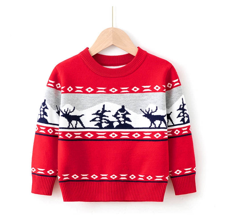 Fashion Elk Knit Hoodies & Sweaters display picture 2