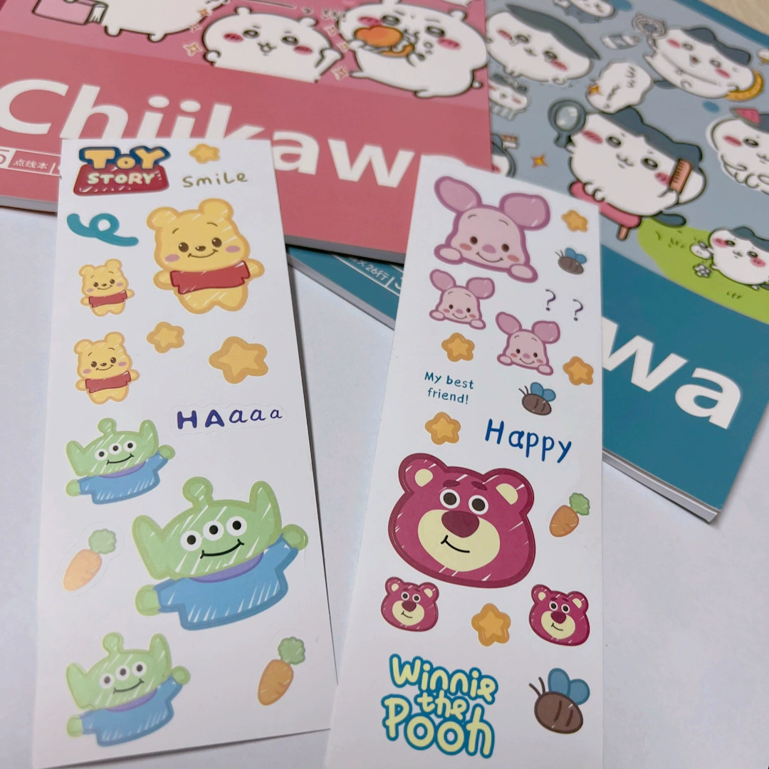 Игрушка, водостойкая наклейка со стеклом, наклейки, мобильный телефон, мультяшный воздушный вентилятор