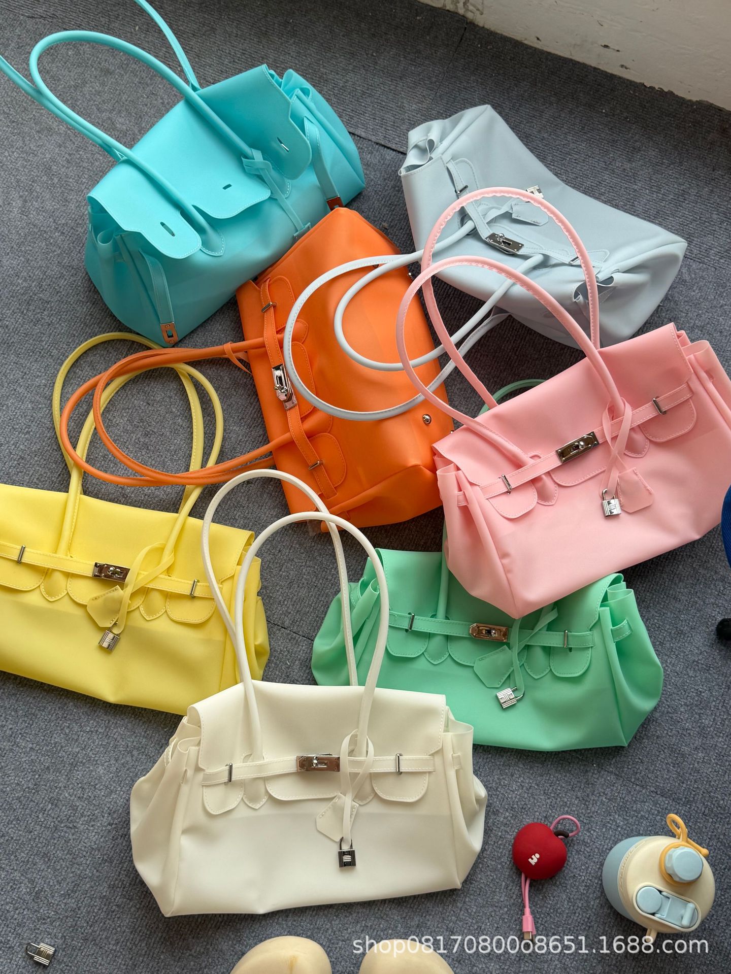Şəffaf Jel Çanta - Yay Üçün Baguette və Tote Modeli