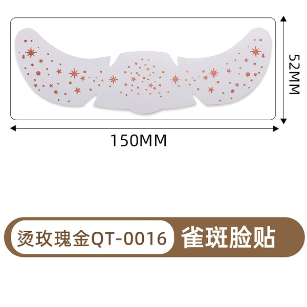 QT-0016 (Pack of 6 rose gold pieces)