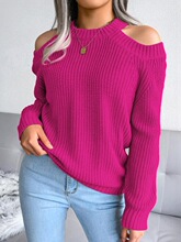 R 97204 Oversized Off Shoulder Sweater ¶��ë�� �W���羳