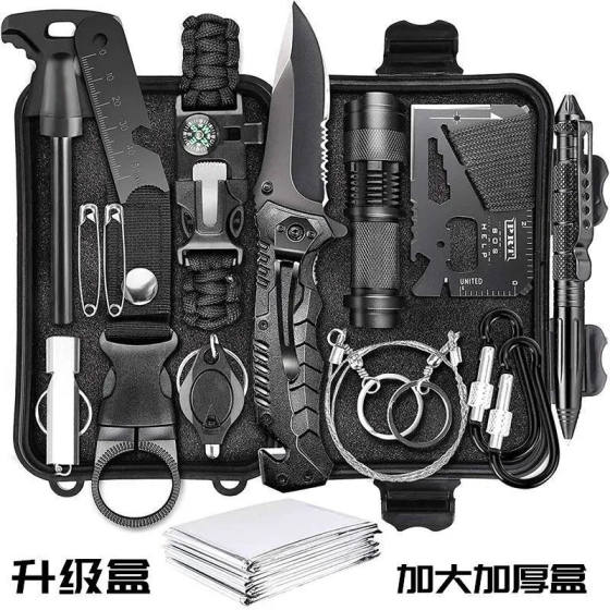 Beiye with multi-functional combination tool wilderness survival suit emergency outdoor supplies equipment