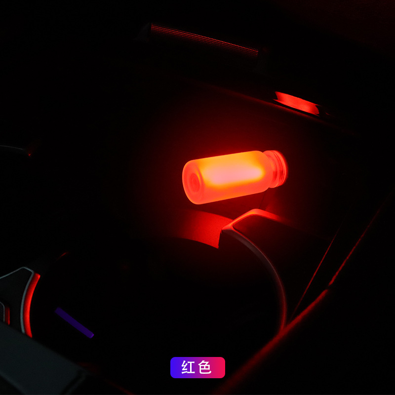 [반투명병] USB 전구 레드