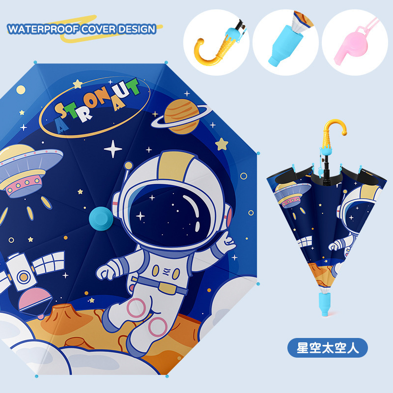 かわいい漫画子供用傘学生カーブハンドル防水カバー長柄傘ビニール日焼け止め幼稚園パラソルカスタマイズ|undefined