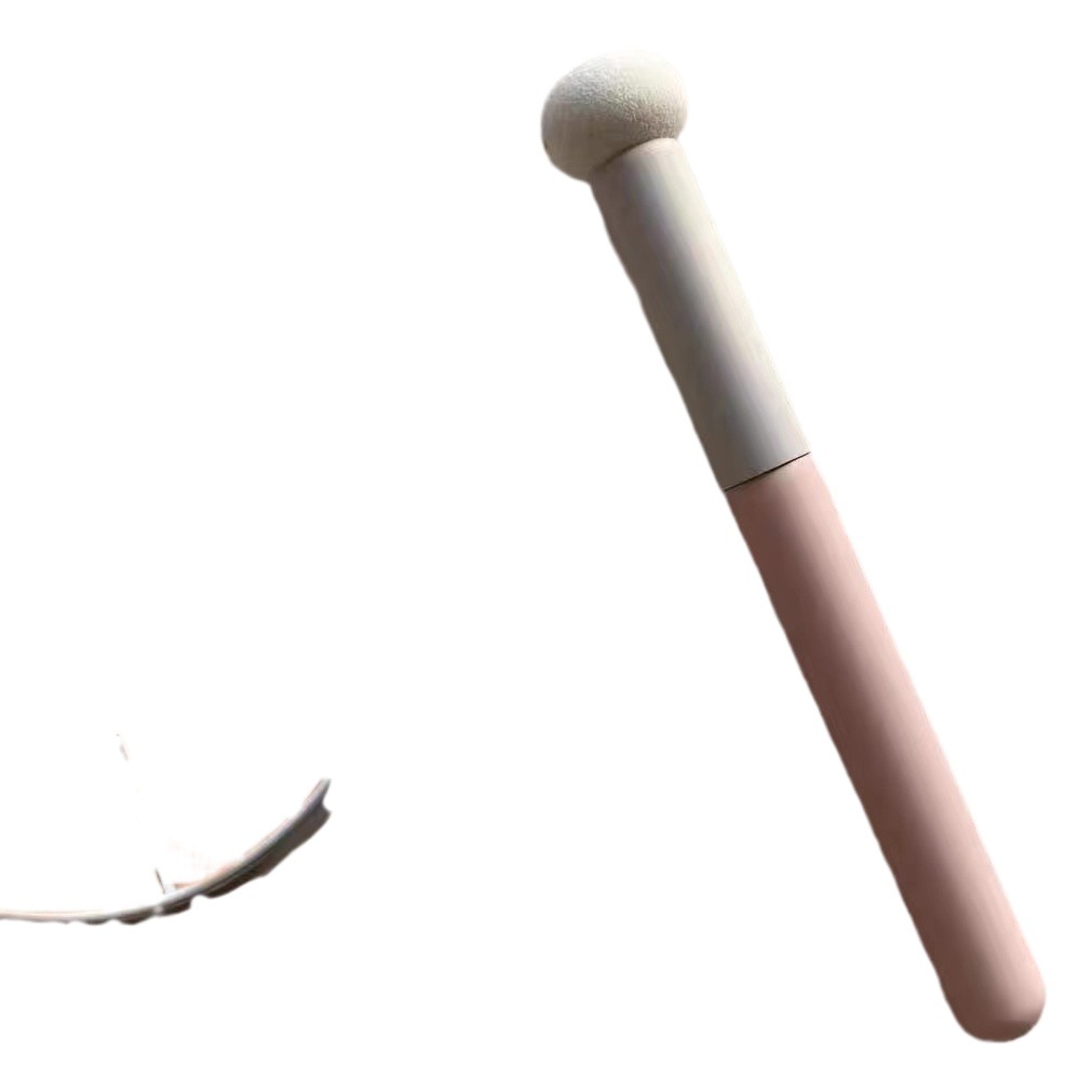 Pequeña seta corrector cepillo de setas esponja cabeza pasta natural no gruesa área grande marcas de acné marcas sin escobillas solo Mini