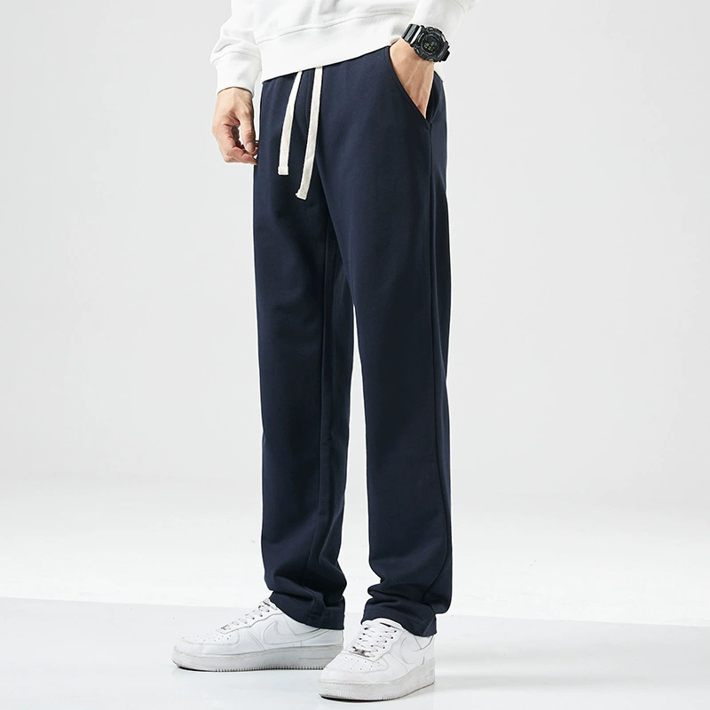 Осенние повседневные брюки (детские) oversize свободный прямой силуэт — начальная школа, размеры M–4XL