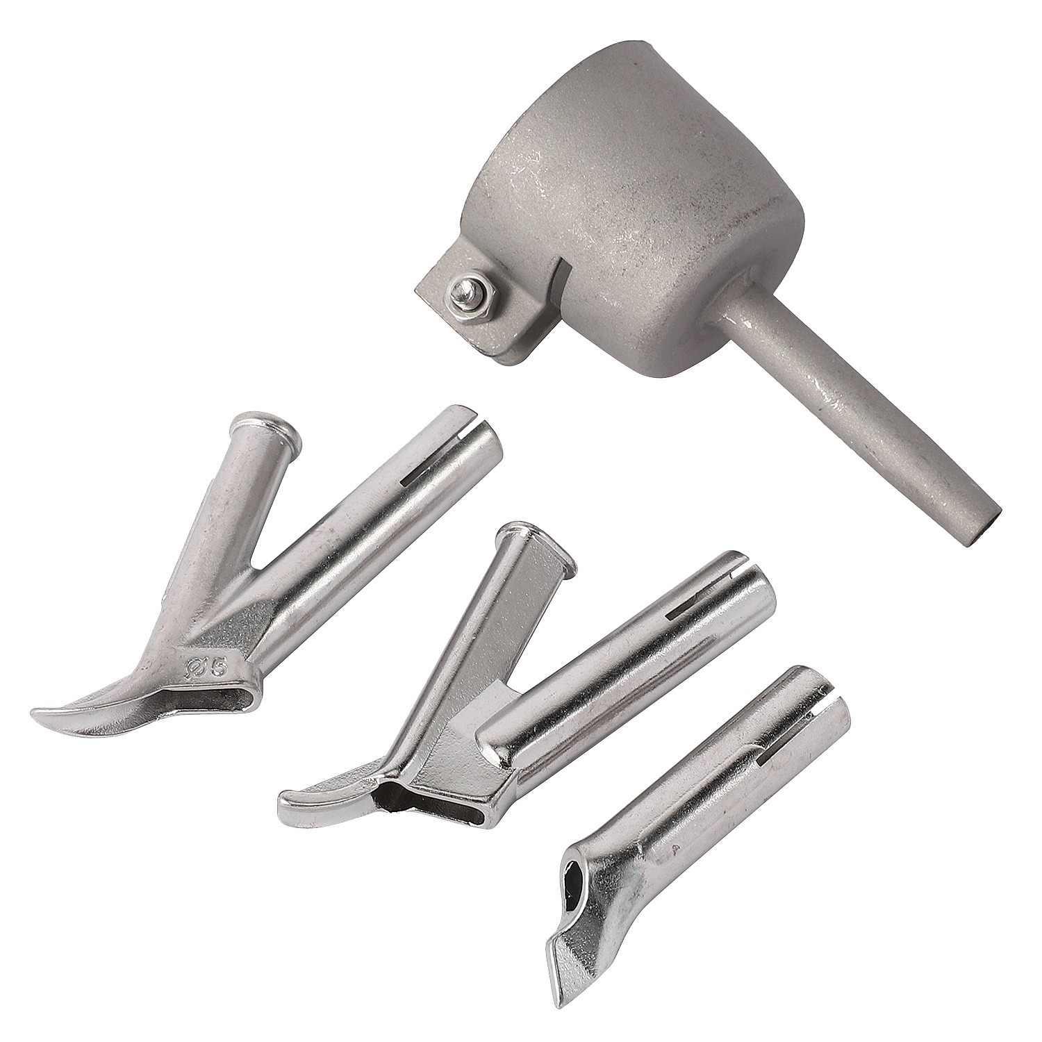 焊嘴4件套 三角嘴定位点嘴焊咀 热风枪喷嘴塑料焊枪焊头 焊条圆嘴