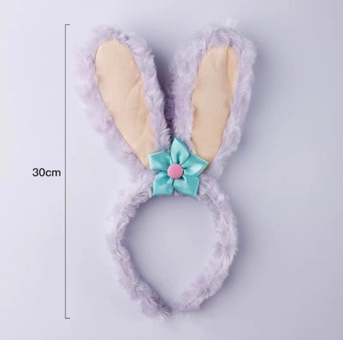 Korean style hairband for washing face, Korean simple and cute bow headband, sweet headband, cartoon hairpin headgear