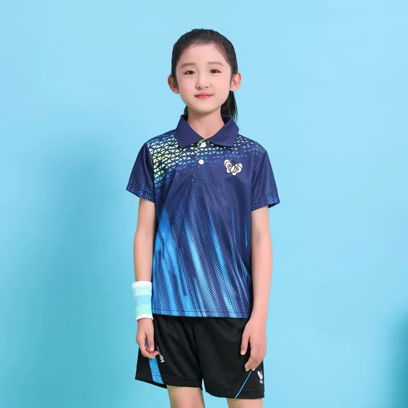 Children's uniform for table tennis, sports suit for training