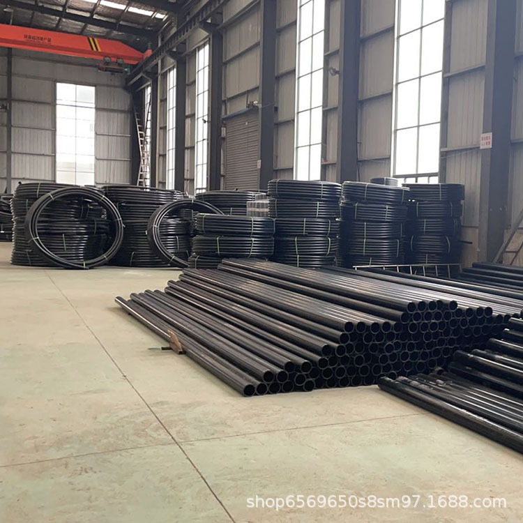 贵州湖南厂家32电线护套管电线阻燃穿线管拖拉盘管PE黑色穿线管