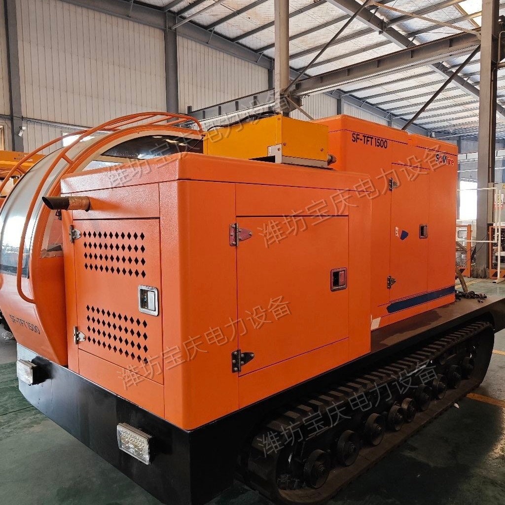 Мобильная насосная станция Baoqing Machinery с дизельным двигателем