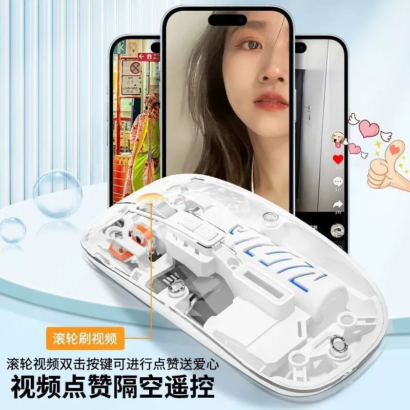 Бесшумная мышь зарядка, 4G, Bluetooth