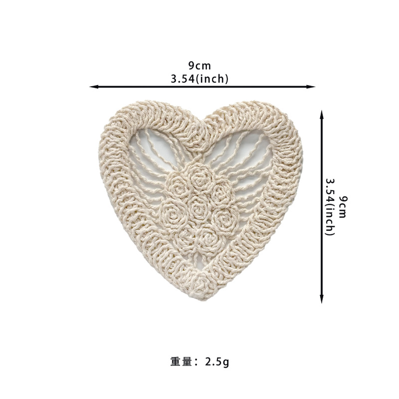 レトロなアプリコット刺繍中空花コサージュ布ステッカー新しい衣類バッグウェディングドレスアクセサリーメーカー在庫卸売|undefined