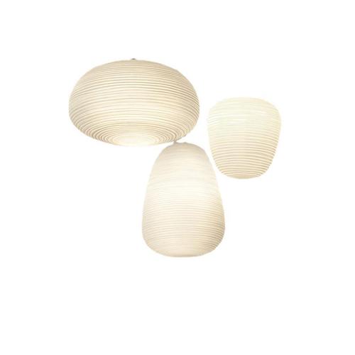 Water pattern glass chandelier Nordic simple creative restaurant lamp bedroom bedside study lamp designer personalized milk white lamp