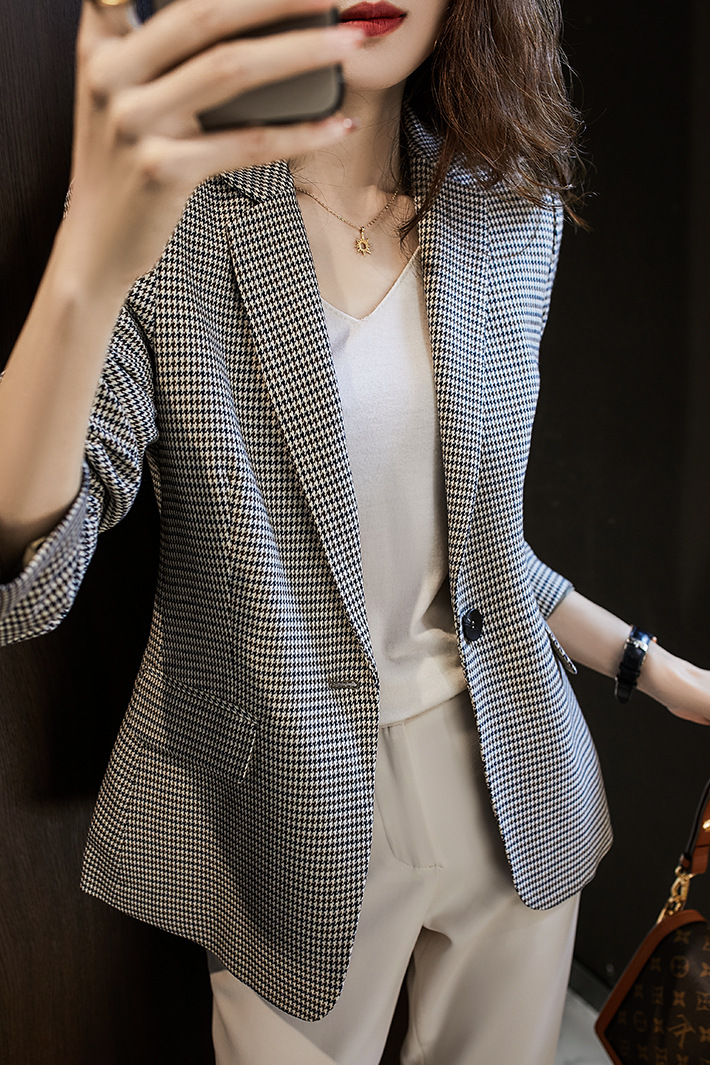 Houndstooth Blazer Image 2