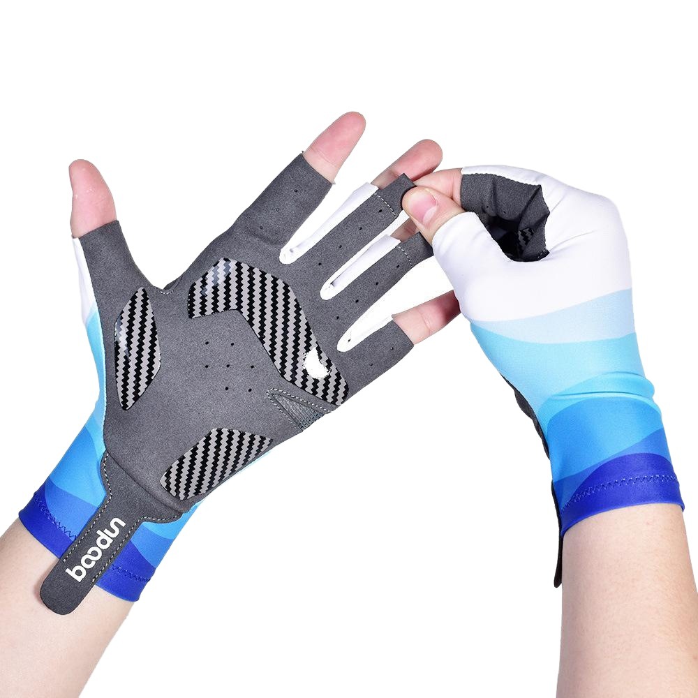 Burton Wholesale Spring and Summer New Outdoor Fishing Gloves with Fingerless Silicone Non-Slip Lure Gloves Wholesale