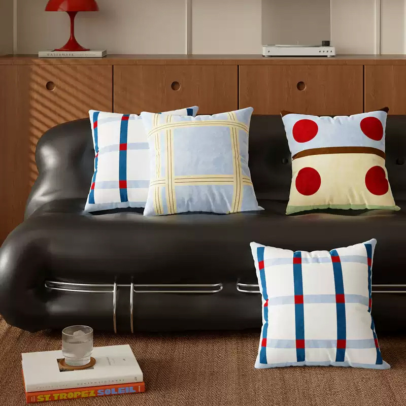 Bauhaus sofá decoración almohada cubierta de alojamiento decoración cojín de respaldo dormitorio ventana flotante almohada cubierta de cintura