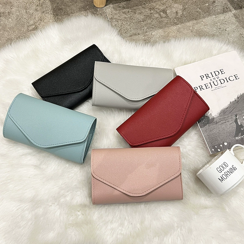 Polyurethane small wallet, card holder, passport case, bag, 2025 years, wholesale