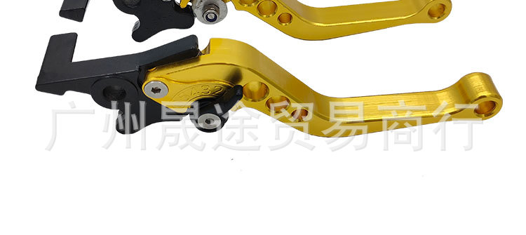Motorcycle modified handle CNC disc brake handle clutch handle horn handle multi-speed adjustable brake clutch