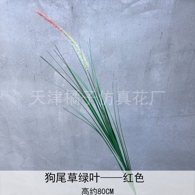 Flores de boda de alta calidad de flores de madera verde de bambú y lirio de pino masson de alta calidad