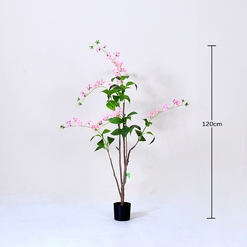 Planta Artificial de Jazmín en Maceta de Plástico para Sala de Estar image 11