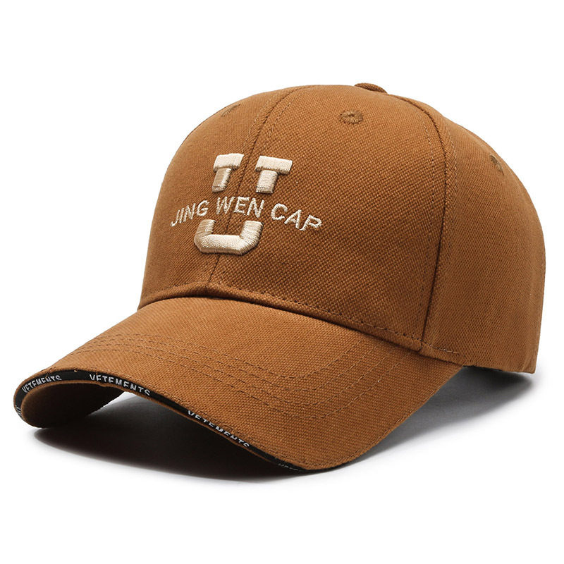 Cappellino da baseball con lettera u ricamata stile americano_voghion.com