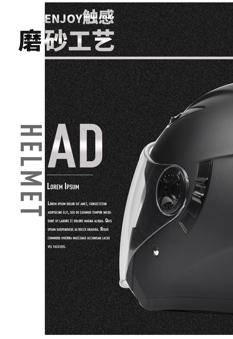 Dot Certified Ad Motorcycle Helmet for Men and Women, Suitable for All Seasons, Electric Vehicle Safety Helmet with Led Tail Light