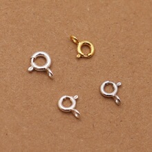 S925�������ɿ�diy����������β���ӿ�ͷ�տ�Ȧq��Բ����Ʒ���ܿ�