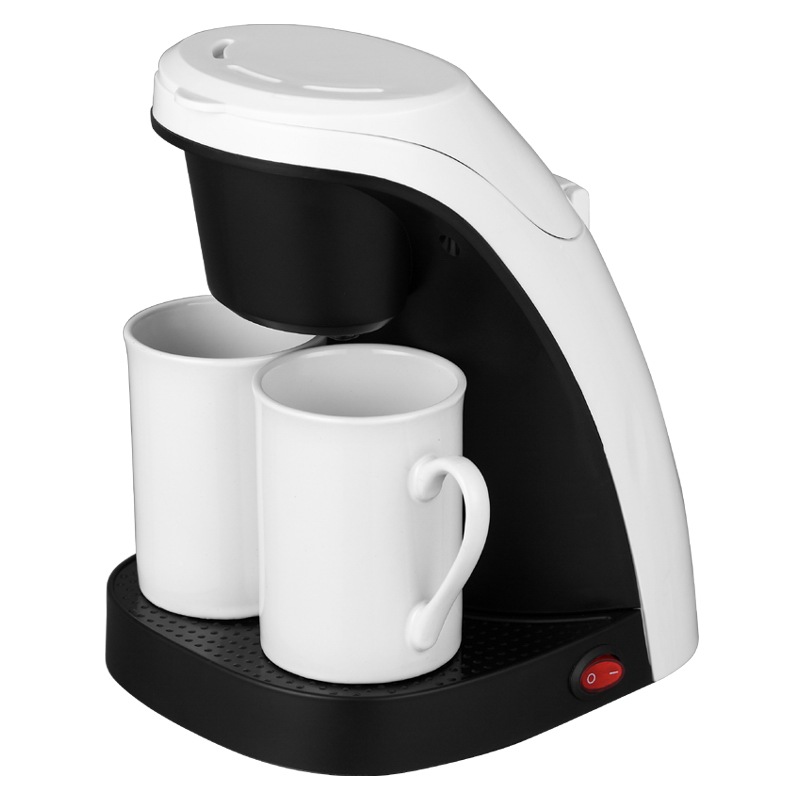 240ml 450W pequeña cafetera de goteo doméstica automática americana mini cafetera de cocción de café conveniente filtración
