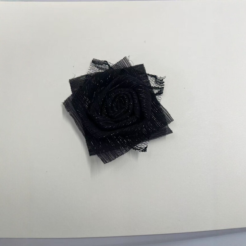时尚小清新布艺卷花半成品玫瑰花辅料服装鞋帽包辅料diy配饰批发|undefined