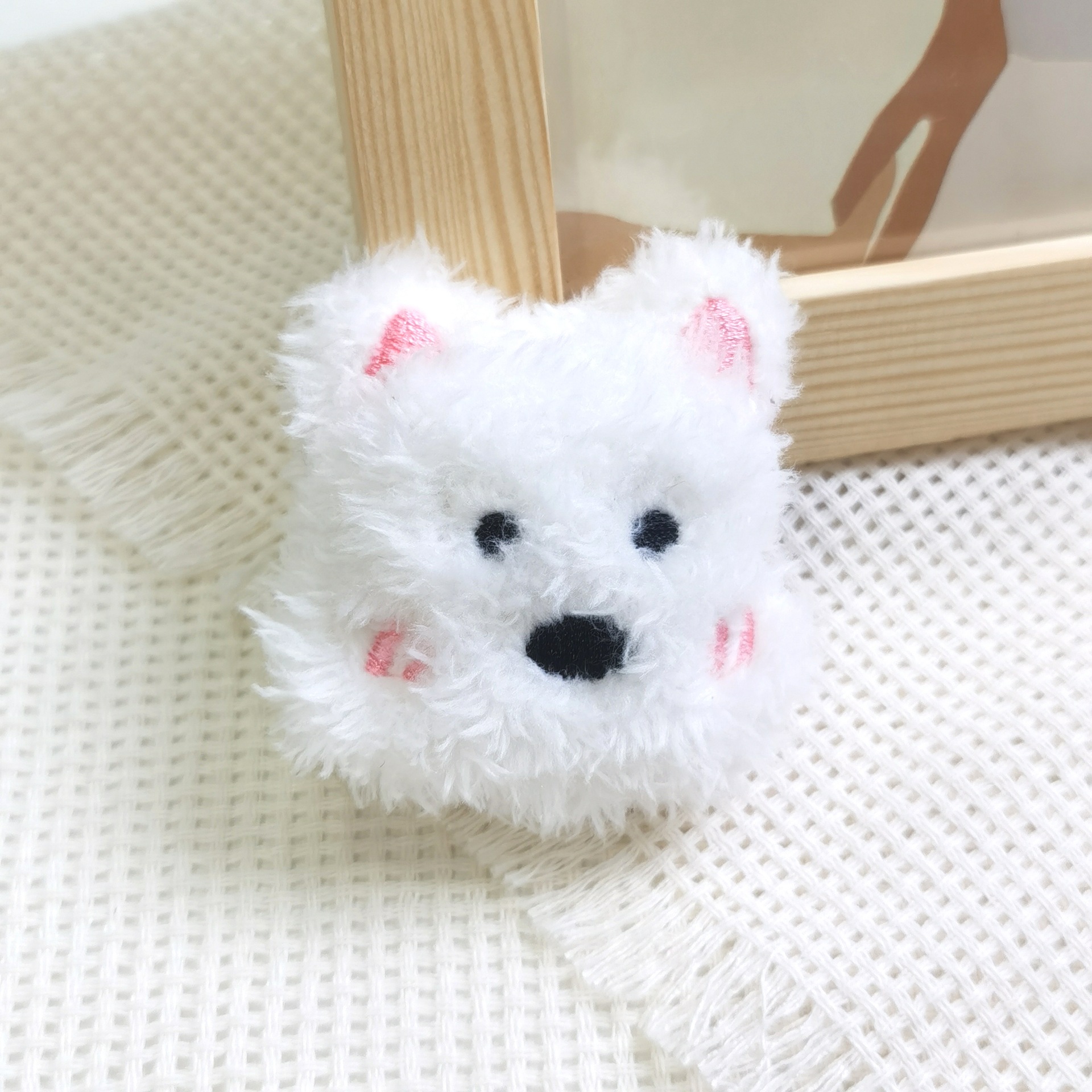 핑크 블러시 강아지