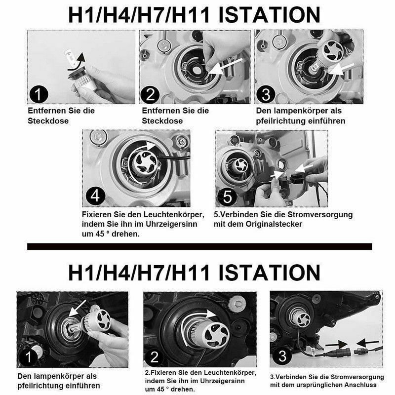 Faros delanteros de automóviles H15 Faros delanteros de automóviles de automóviles de transformación inalámbrica image 6