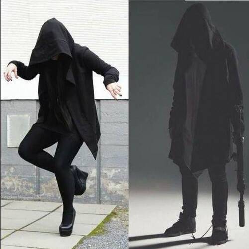 Long coat for boys in autumn and spring, trendy trench coat, unisex long coat, versatile robe, outerwear for boys, Korean style, hip-hop style trench coat